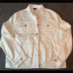 White Jean Jacket